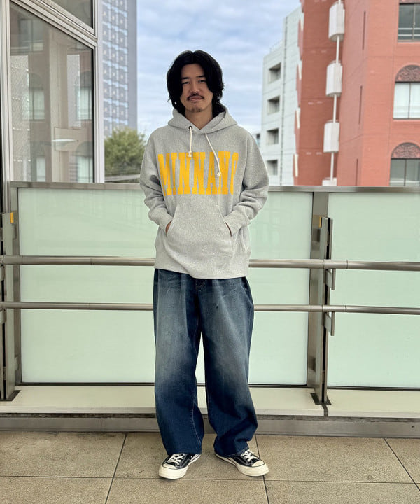 BEAMS MENの【別注】Champion * MIN-NANO / スウェット フーディーを