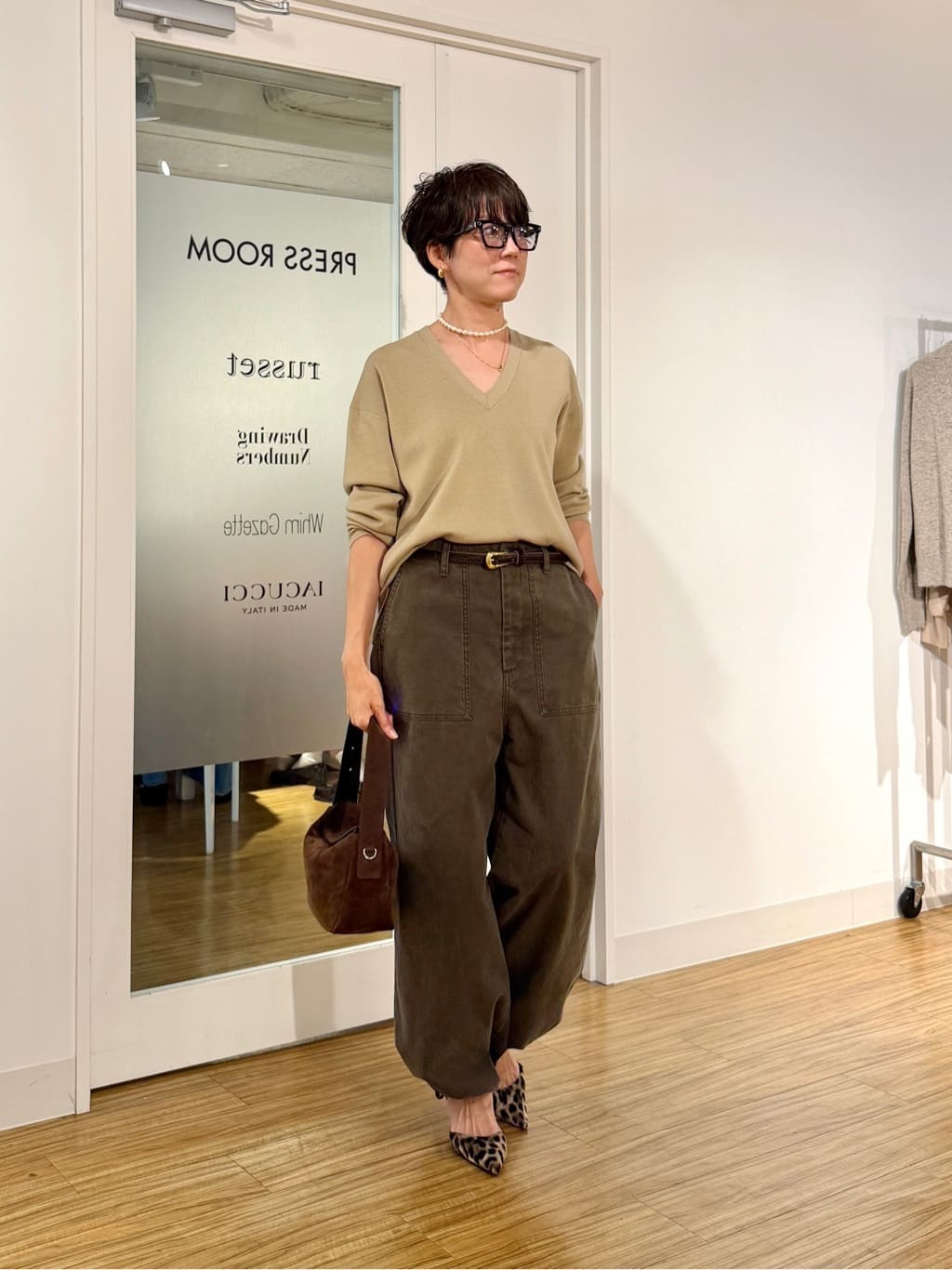 Whim Gazette | 【Hoaw.】レオパードポインテッドパンプス | Rakuten