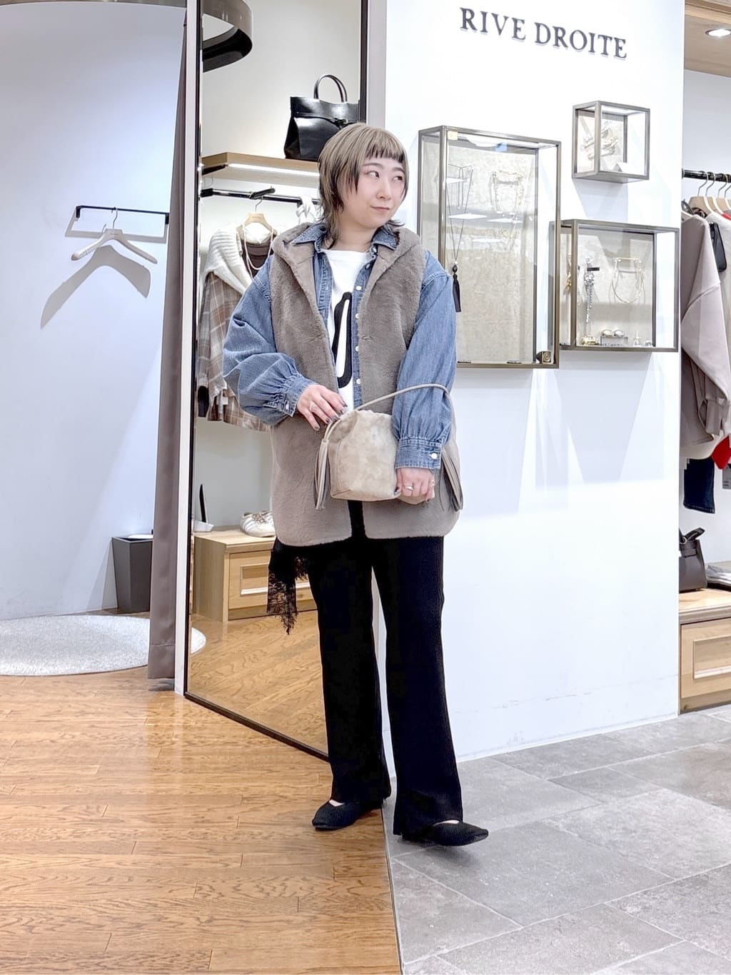 RIVE DROITE | 【3サイズ展開】ZIPスリムパンツ | Rakuten Fashion