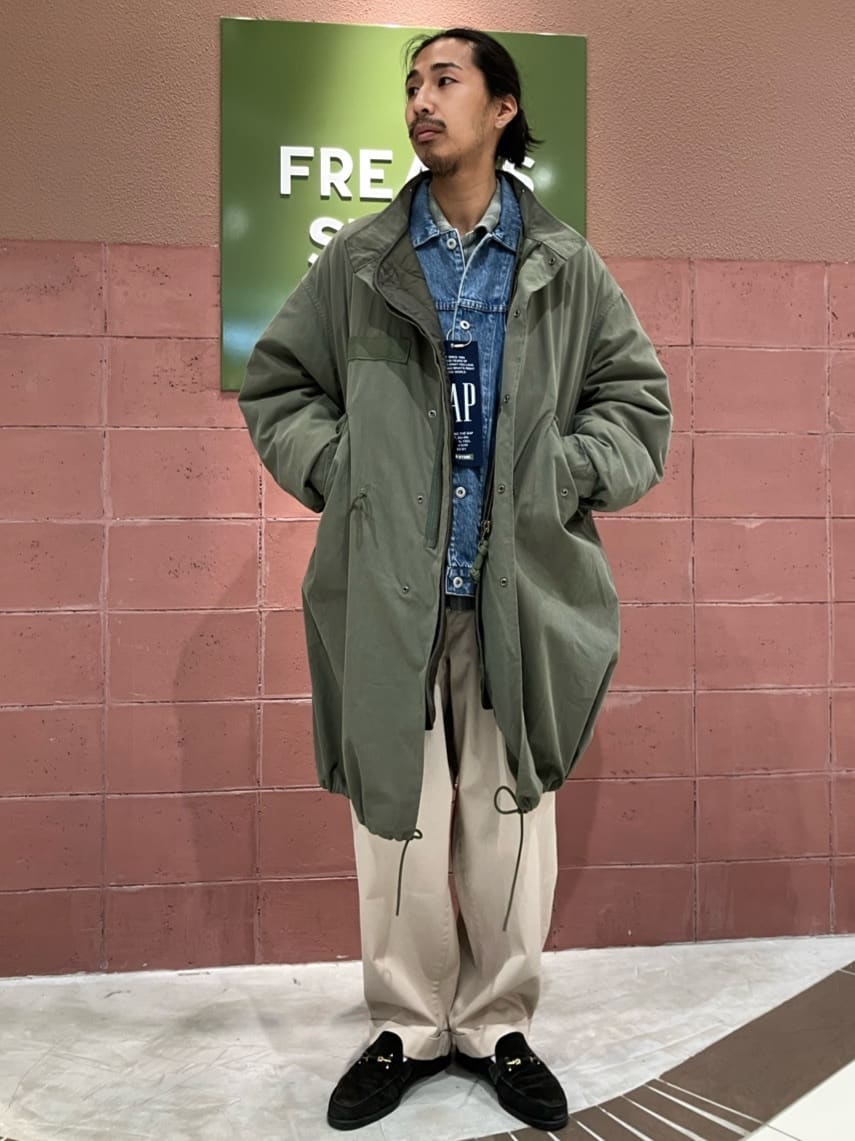 FREAK'S STORE | フェード加工 3WAY M-65 ライナーセットモッズコート