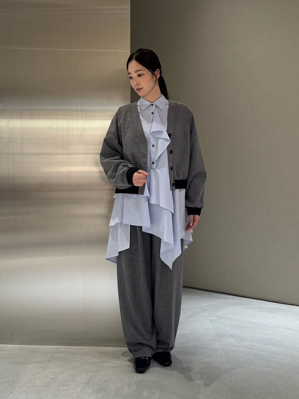ADORE | ◇ウールジャージーカーディガン | Rakuten Fashion(楽天