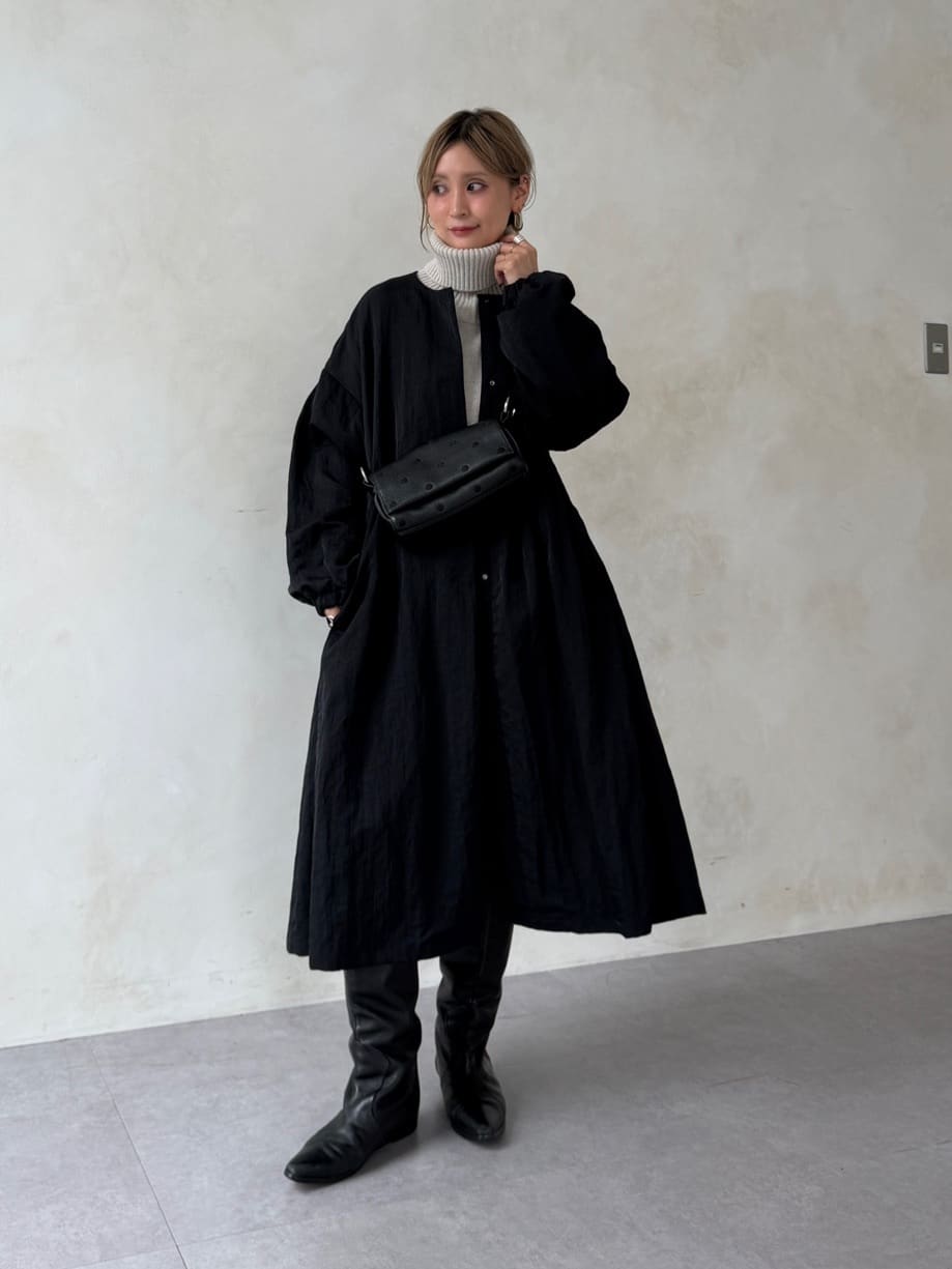 BEARDSLEY | ウールハイネックニットチュニック | Rakuten Fashion
