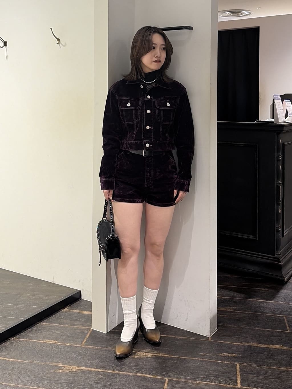 moussy | VELVET SHORT ジャケット | Rakuten Fashion(楽天