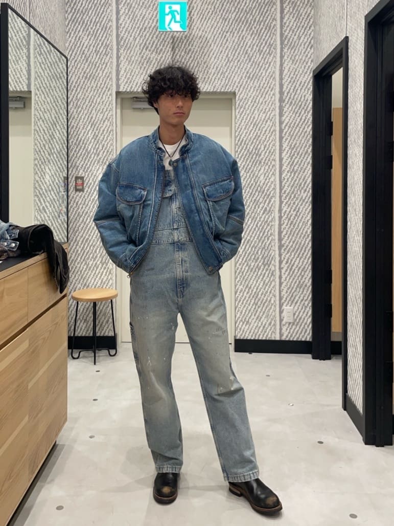 Levi's | WORKWEAR LOOSEオーバーオール ミディアムインディゴ