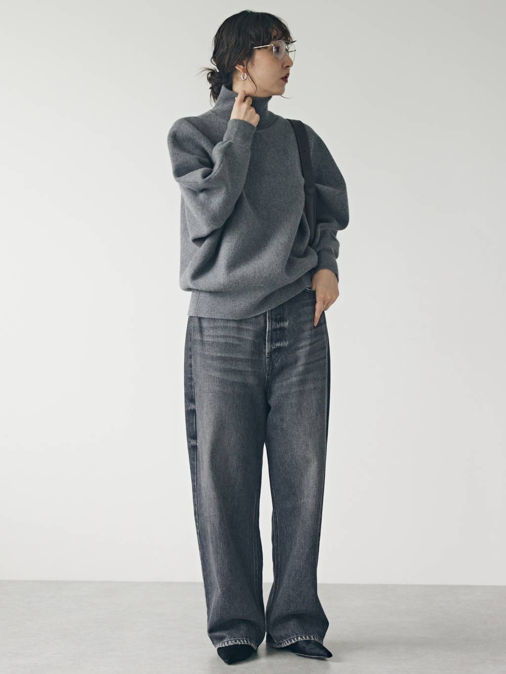 Curensology | <&RC>ワイドルーズデニムパンツ | Rakuten Fashion(楽天