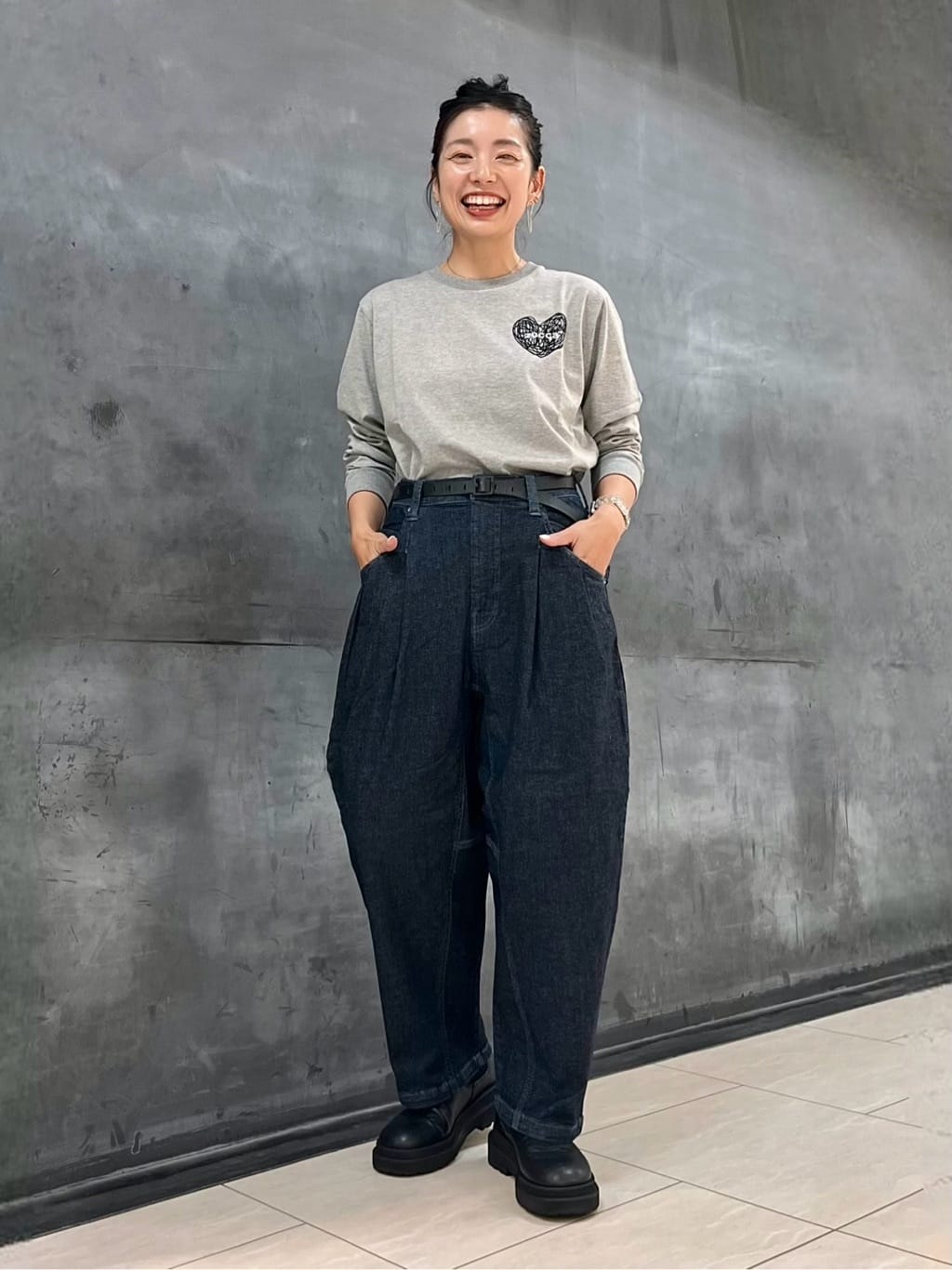 ZUCCa | 【公式】(S)ハートロゴT / カットソー | Rakuten Fashion(楽天