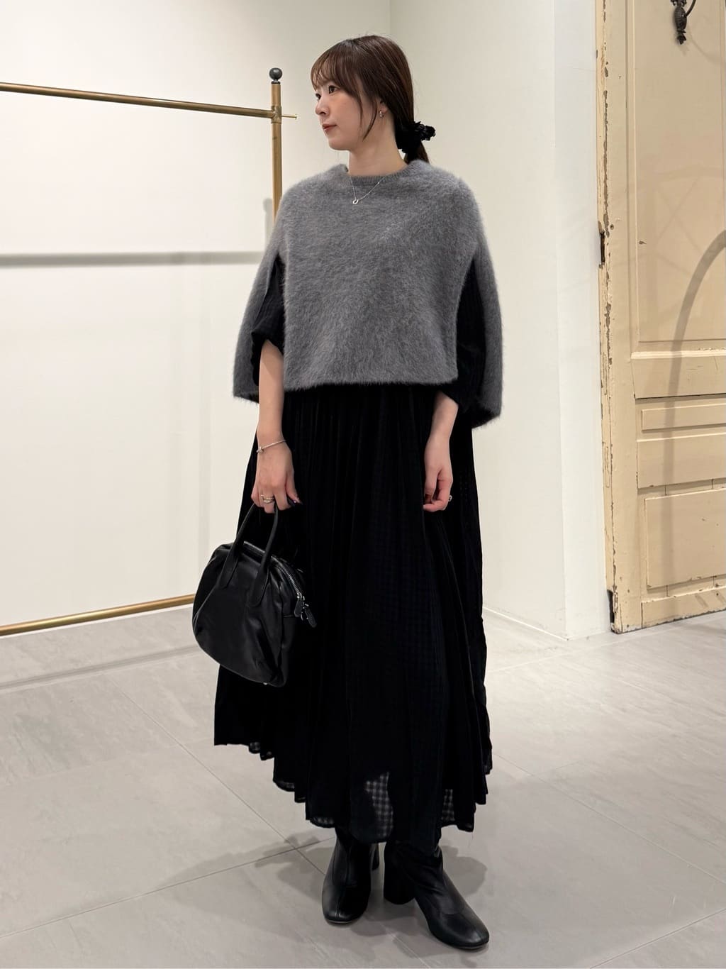 BEARDSLEY | ラウンドミニボストンバッグ《本革》 | Rakuten Fashion