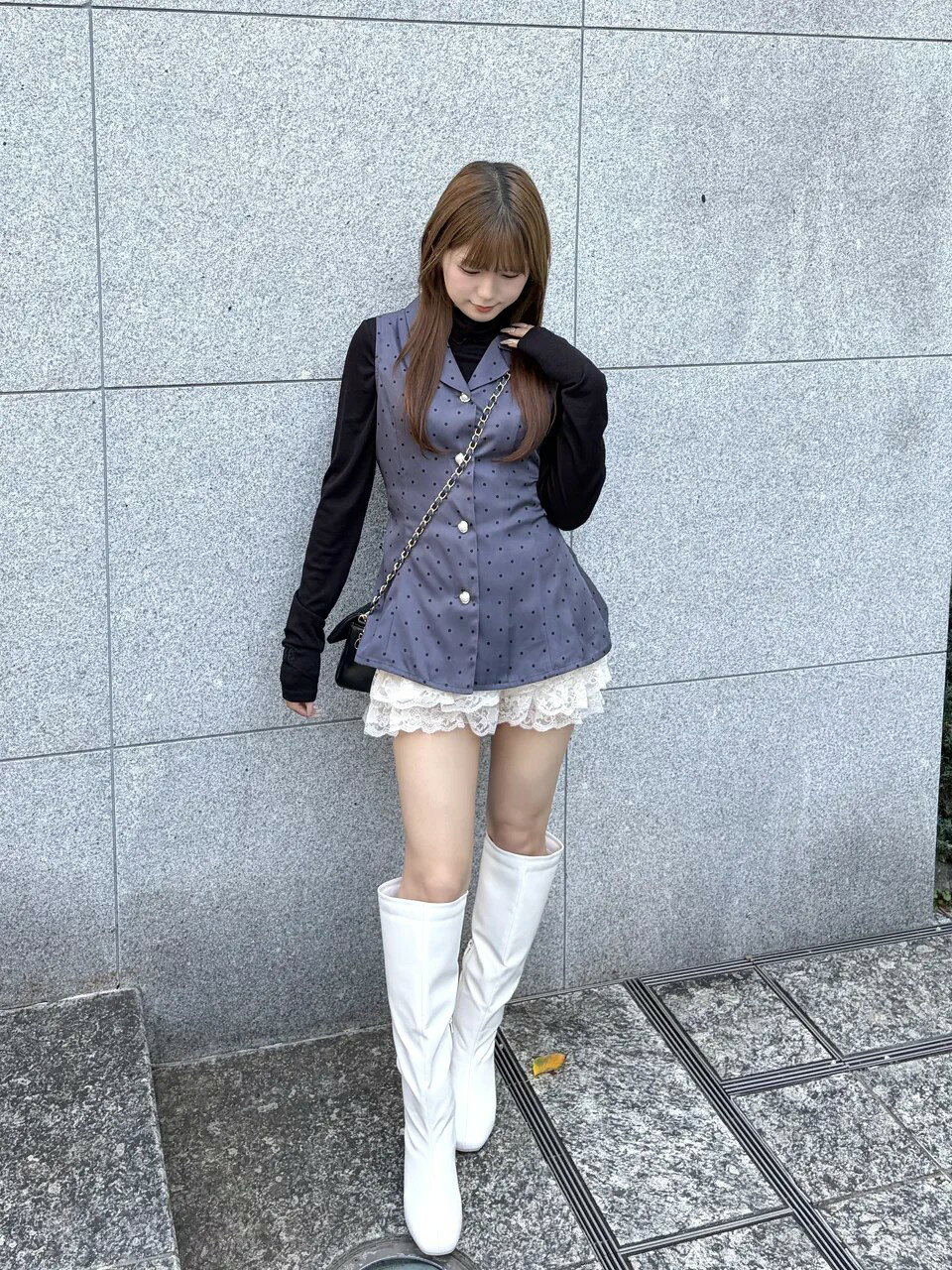 SD16&DD&BJDCROBI Mline Girlロングブーツ(ホワイト) RETRO GIRL | バックリボンロングブーツ | Rakuten Fashion(楽天