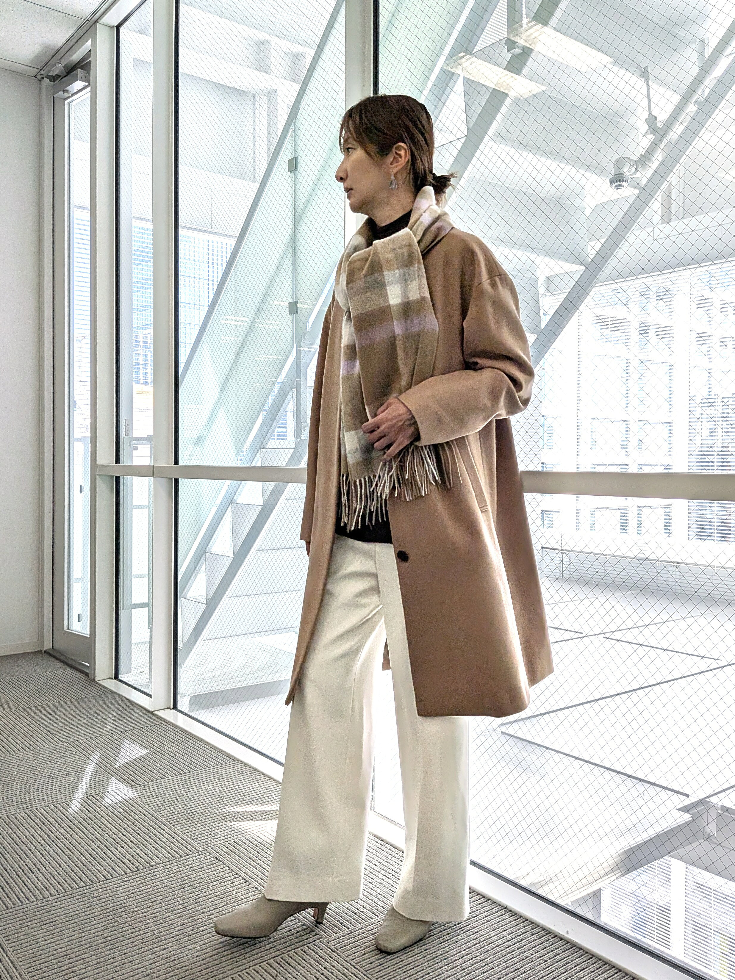 UNTITLED | シープレザースクエアトゥブーツ | Rakuten Fashion(楽天