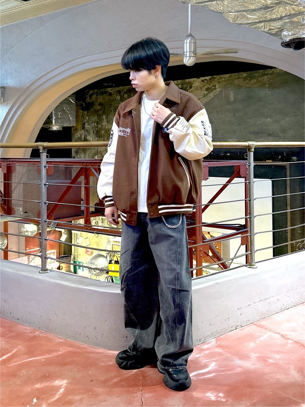 WEGO | メルトンワッペンスタジャン | Rakuten Fashion(楽天