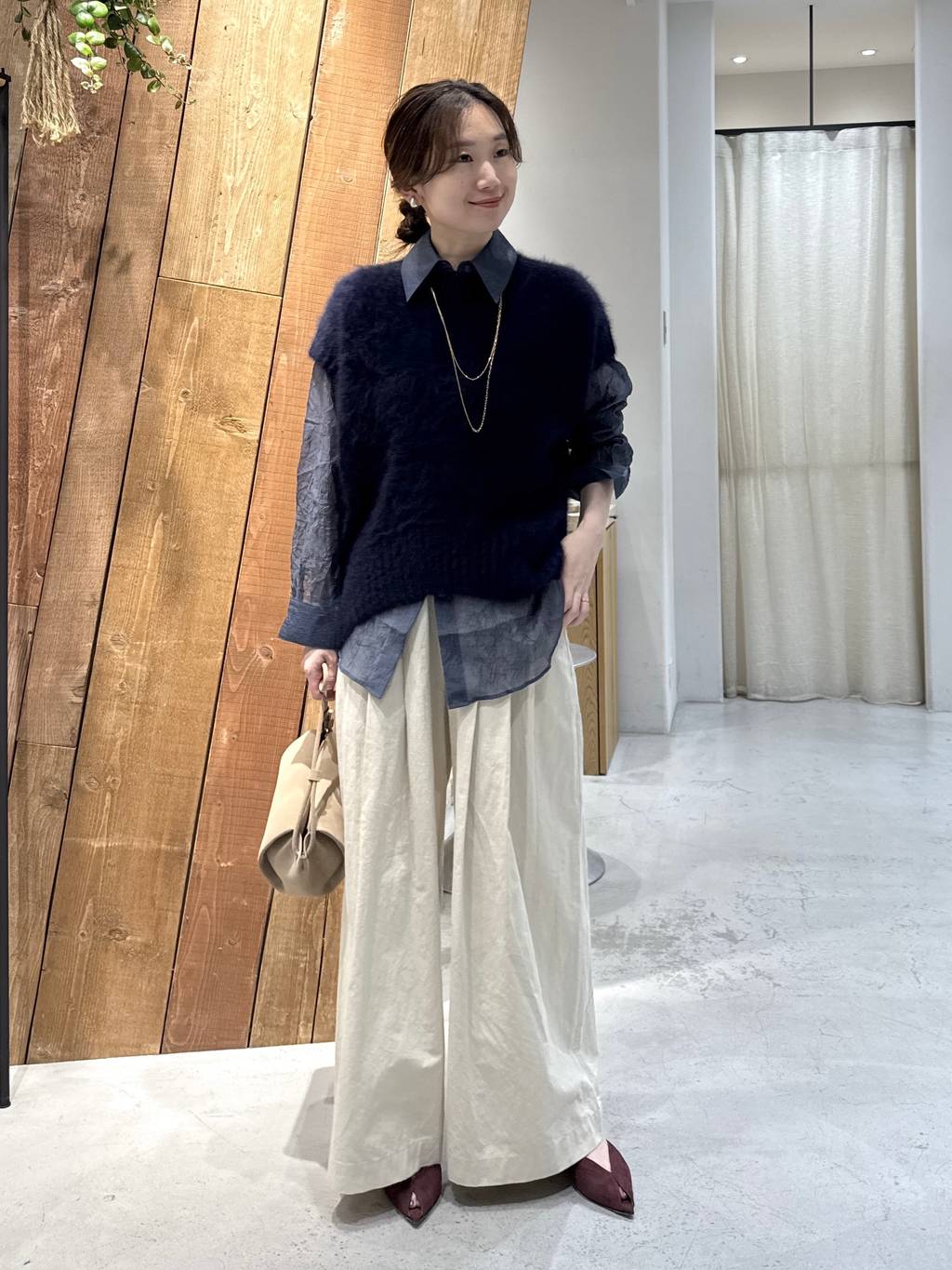 BABYLONE | ウェザータックワイドパンツ | Rakuten Fashion(楽天