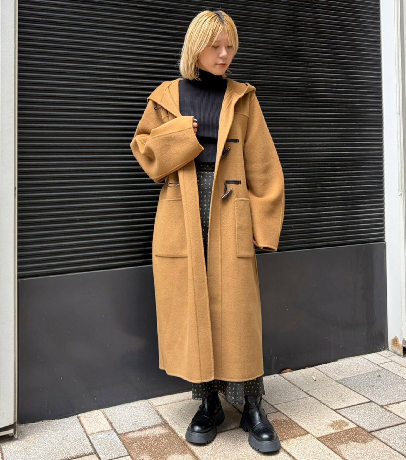 LE CIEL BLEU | ダブルフェイスダッフルコート / Double-Face Duffle