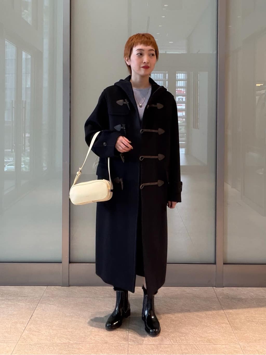 ★タグ付き未使用品★UNITED ARROWS ウールカシミアコート 34サイズ LOEFF＞ウール カシミヤ ダッフルコート UNISEX